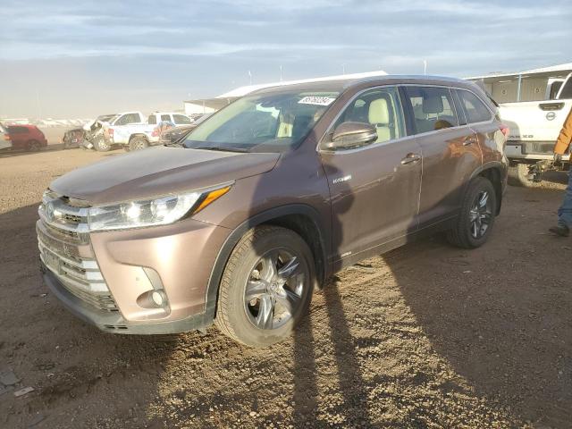 TOYOTA HIGHLANDER 2017 with VIN 5TDDGRFH3HS021092 - Photo from auction