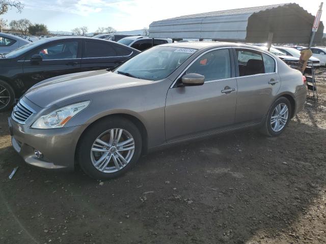 INFINITI G37 BASE 2012 with VIN JN1CV6AP6CM629081 - Photo from auction