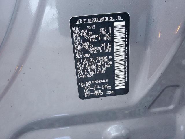 Photo 14 from auction – 2013 NISSAN QUEST S with VIN JN8AE2KP7D9064697