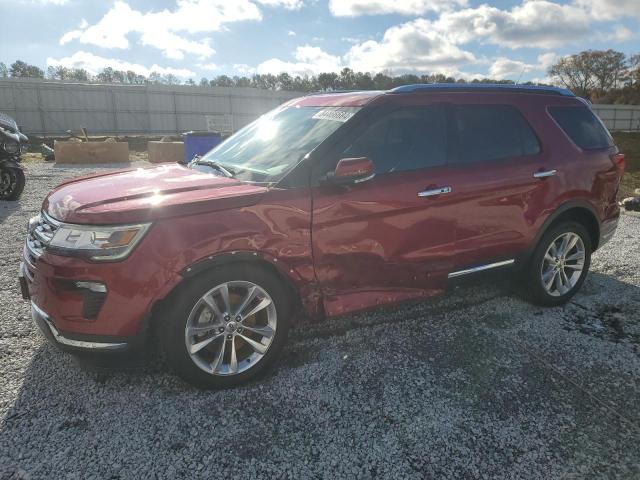 FORD EXPLORER L 2018 with VIN 1FM5K7F86JGC11553 - Photo from auction