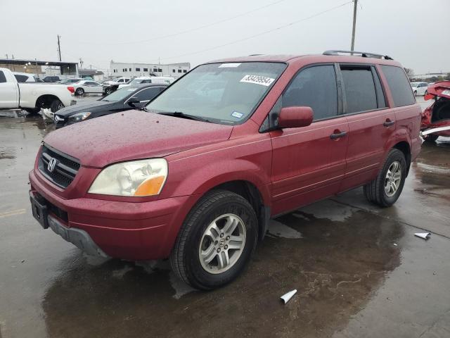 HONDA PILOT EX 2005 with VIN 5FNYF18475B046920 - Photo from auction