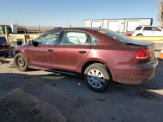 Photo 2 from auction – 2013 VOLKSWAGEN PASSAT S with VIN 1VWAP7A35DC096923