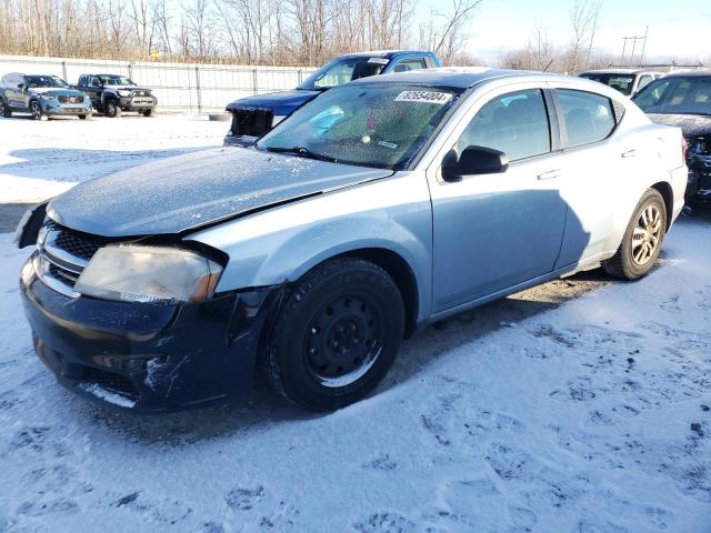 DODGE AVENGER SE 2013 with VIN 1C3CDZABXDN613813 - Photo from auction
