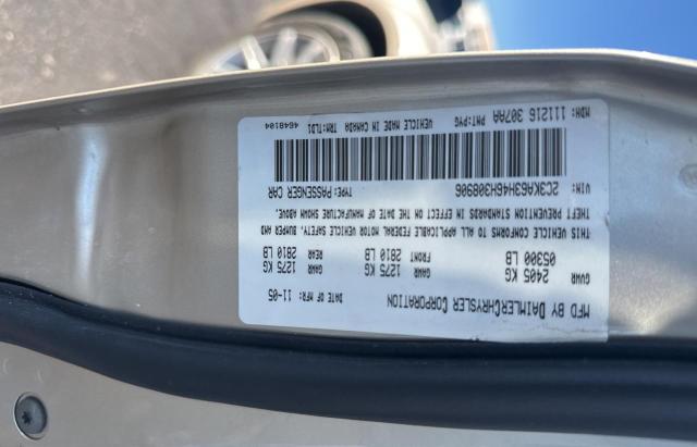 Photo 10 from auction – 2006 CHRYSLER 300C with VIN 2C3KA63H46H308906