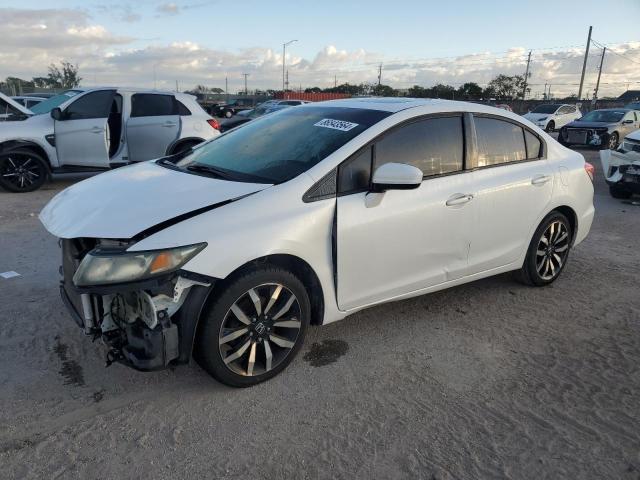 HONDA CIVIC EXL 2014 with VIN 19XFB2F91EE043802 - Photo from auction