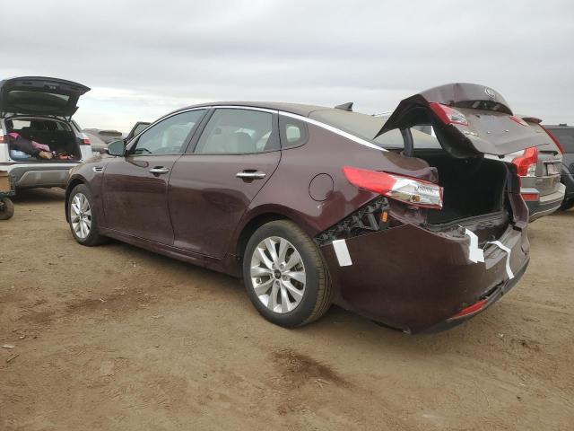 Photo 2 from auction – 2016 KIA OPTIMA EX with VIN 5XXGU4L35GG009964