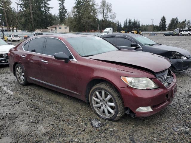 Photo 4 from auction – 2008 LEXUS LS 460 with VIN JTHBL46F585063076