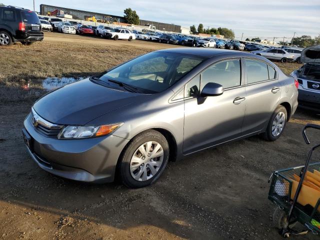 HONDA CIVIC LX 2012 مع رقم تعريف المركبة JHMFB2F55CS004717 - صورة من المزاد