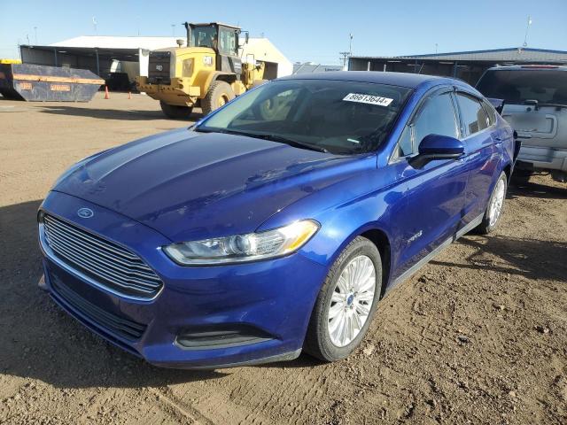 FORD FUSION S H 2014 with VIN 3FA6P0UU1ER305877 - Photo from auction