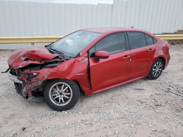 TOYOTA COROLLA LE 2021 with VIN JTDEAMDE9MJ021591 - Photo from auction
