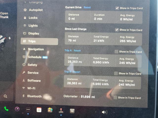 Photo 9 from auction – 2023 TESLA MODEL 3 with VIN 5YJ3E1EA0PF449129