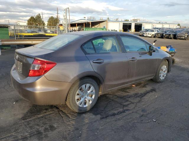 Photo 3 from auction – 2012 HONDA CIVIC LX with VIN 2HGFB2F57CH536674