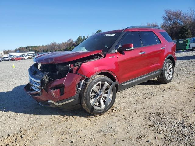 FORD EXPLORER L 2019 with VIN 1FM5K7F80KGA93095 - Photo from auction