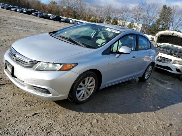 HONDA CIVIC EX 2012 with VIN 2HGFB2F82CH312433 - Photo from auction