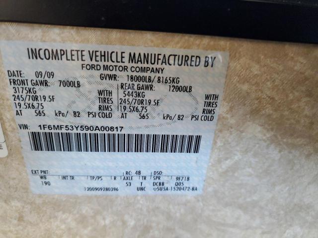 Photo 10 from auction – 2009 FORD F550 SUPER with VIN 1F6MF53Y590A00817