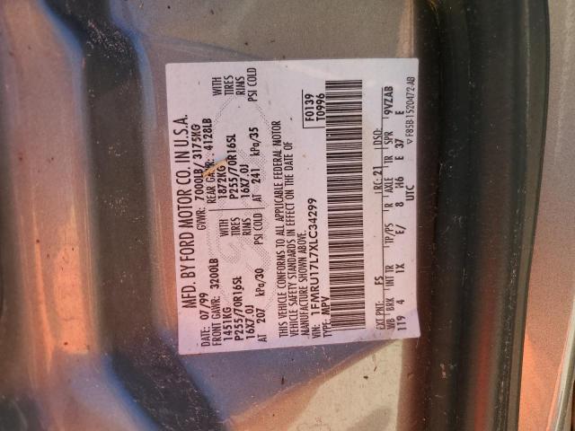 Photo 14 from auction – 1999 FORD EXPEDITION with VIN 1FMRU17L7XLC34299