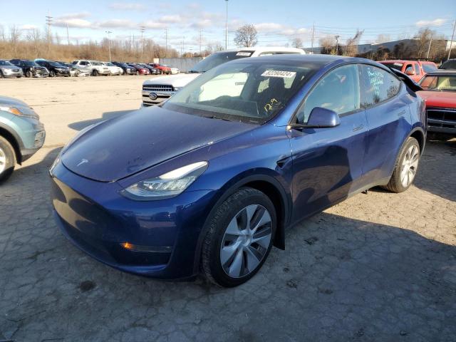 TESLA MODEL Y 2022 with VIN 7SAYGDEE3NA015157 - Photo from auction