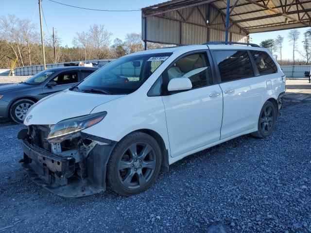 TOYOTA SIENNA SE 2017 with VIN 5TDXZ3DC4HS771760 - Photo from auction