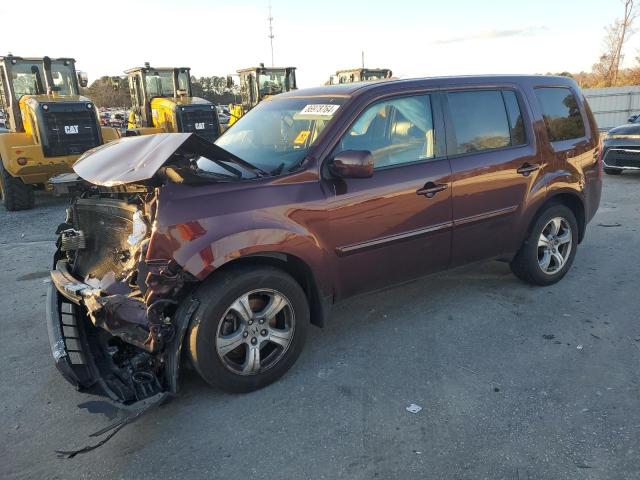 HONDA PILOT EXL 2014 with VIN 5FNYF4H53EB027856 - Photo from auction