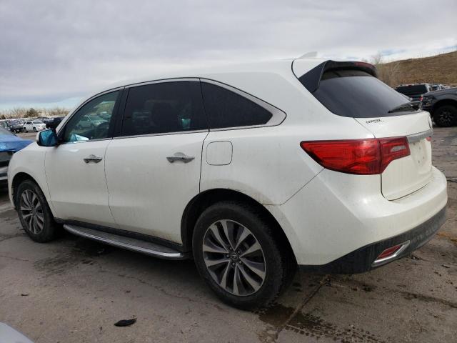 Photo 2 from auction – 2016 ACURA MDX TECHNO with VIN 5FRYD4H42GB014577