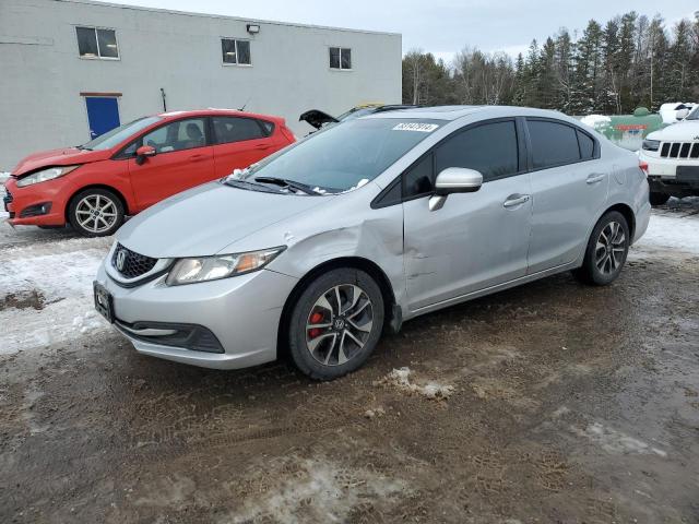 HONDA CIVIC LX 2014 with VIN 2HGFB2F59EH011702 - Photo from auction