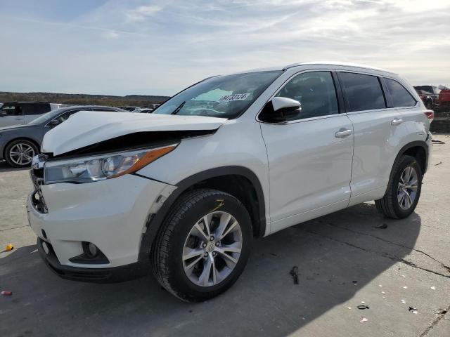 TOYOTA HIGHLANDER 2015 with VIN 5TDKKRFH5FS080003 - Photo from auction