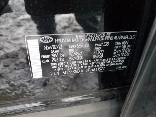 Photo 14 from auction – 2023 HYUNDAI SANTA FE C with VIN 5NMS5DAL8PH641577