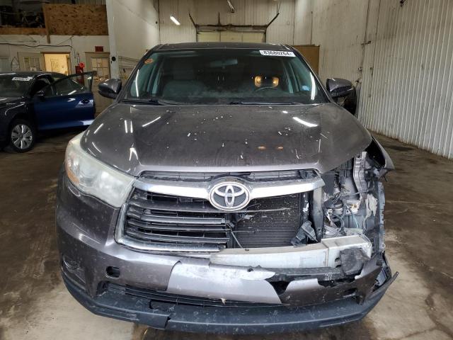 Photo 5 from auction – 2014 TOYOTA HIGHLANDER with VIN 5TDZKRFH8ES014980