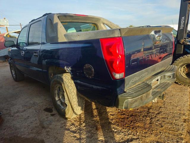 Photo 3 from auction – 2005 CHEVROLET AVALANCHE with VIN 3GNEC12Z75G172101