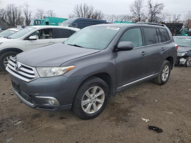 TOYOTA HIGHLANDER 2012 with VIN 5TDBK3EH5CS139853 - Photo from auction