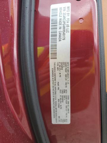 Photo 14 from auction – 2021 CHRYSLER PACIFICA P with VIN 2C4RC3PG4MR549179