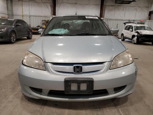 Photo 5 from auction – 2005 HONDA CIVIC HYBR with VIN JHMES96685S002265