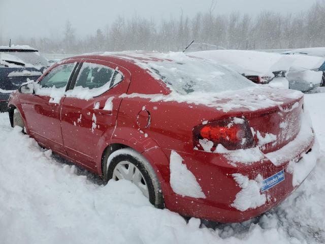 Photo 2 from auction – 2012 DODGE AVENGER SE with VIN 1C3CDZAG2CN309269