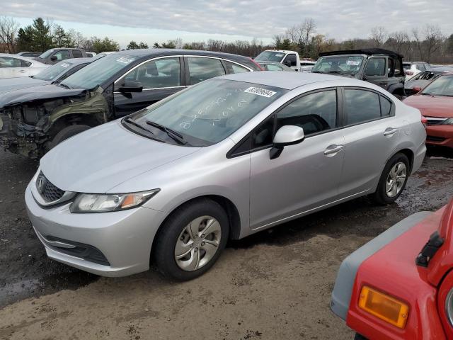 HONDA CIVIC LX 2013 with VIN 2HGFB2F57DH566100 - Photo from auction