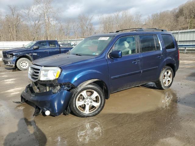 HONDA PILOT EXL 2014 with VIN 5FNYF4H5XEB052043 - Photo from auction