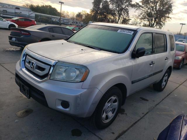 HONDA PILOT LX 2011 with VIN 5FNYF4H22BB029776 - Photo from auction
