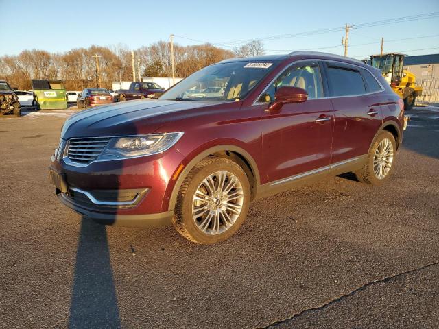 LINCOLN MKX RESERV 2017 with VIN 2LMPJ8LR6HBL21751 - Photo from auction