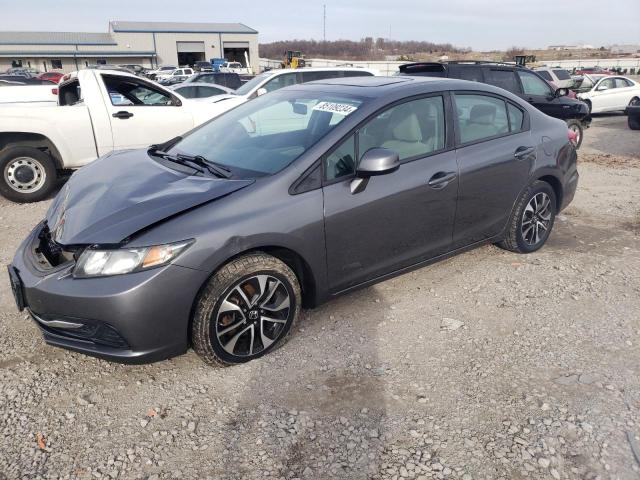 HONDA CIVIC EX 2013 with VIN 19XFB2F85DE006029 - Photo from auction