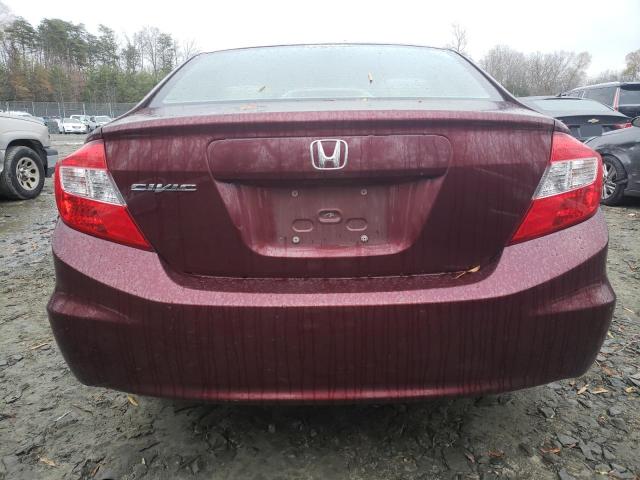 Photo 6 from auction – 2012 HONDA CIVIC LX with VIN 19XFB2F55CE329999