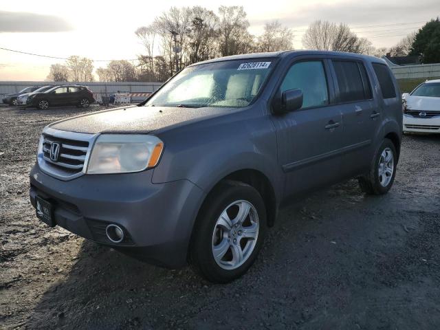 HONDA PILOT EXL 2014 with VIN 5FNYF4H63EB036517 - Photo from auction