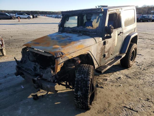 JEEP WRANGLER S 2008 with VIN 1J4FA54198L524968 - Photo from auction