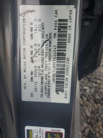 Photo 14 from auction – 2012 MAZDA 3 I with VIN JM1BL1L89C1684245