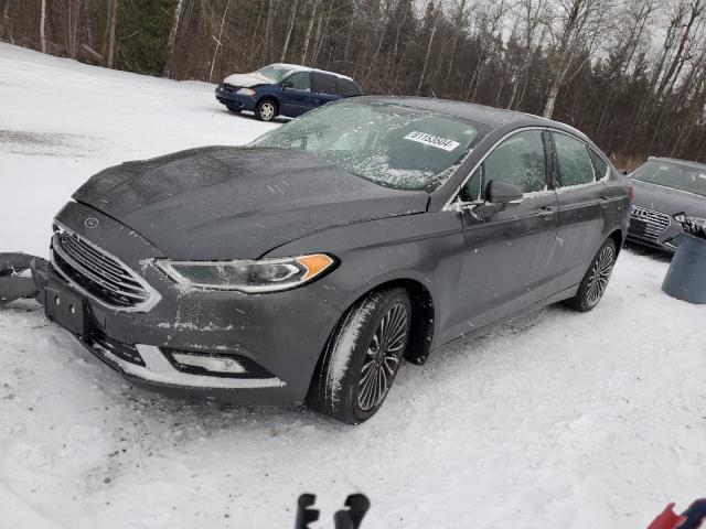 FORD FUSION SE 2017 with VIN 3FA6P0T93HR345184 - Photo from auction