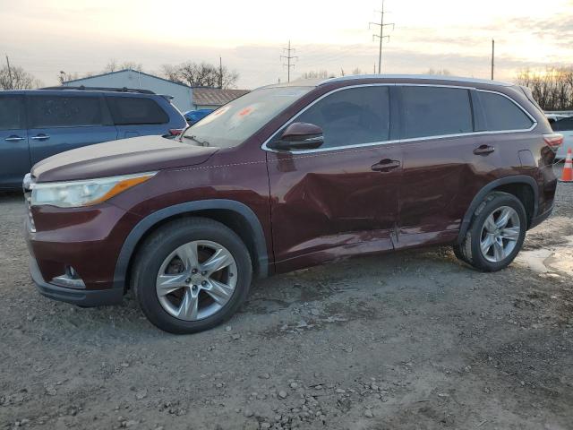 TOYOTA HIGHLANDER 2015 with VIN 5TDYKRFH4FS041283 - Photo from auction