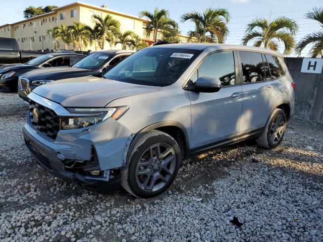 HONDA PASSPORT E 2022 with VIN 5FNYF7H55NB004533 - Photo from auction