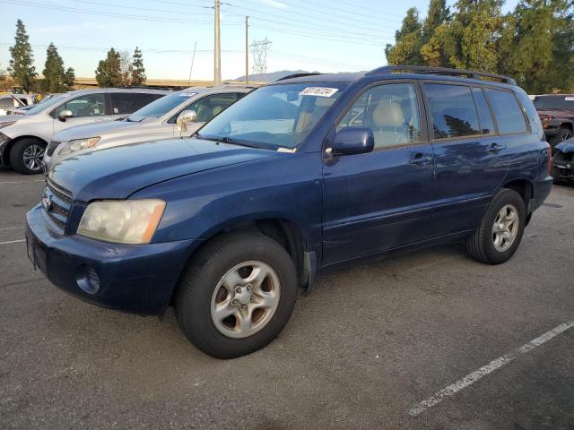 TOYOTA HIGHLANDER 2002 with VIN JTEGD21A220031691 - Photo from auction