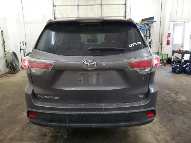 Photo 6 from auction – 2014 TOYOTA HIGHLANDER with VIN 5TDZKRFH8ES014980