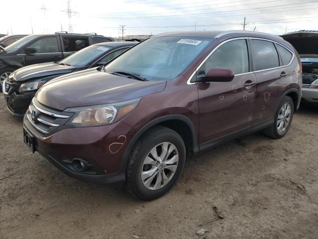 HONDA CR-V EXL 2014 with VIN 5J6RM4H72EL033070 - Photo from auction