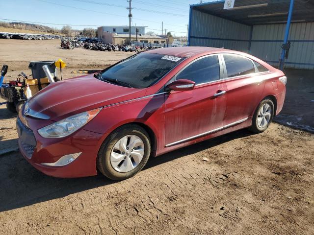 HYUNDAI SONATA HYB 2013 with VIN KMHEC4A41DA067465 - Photo from auction