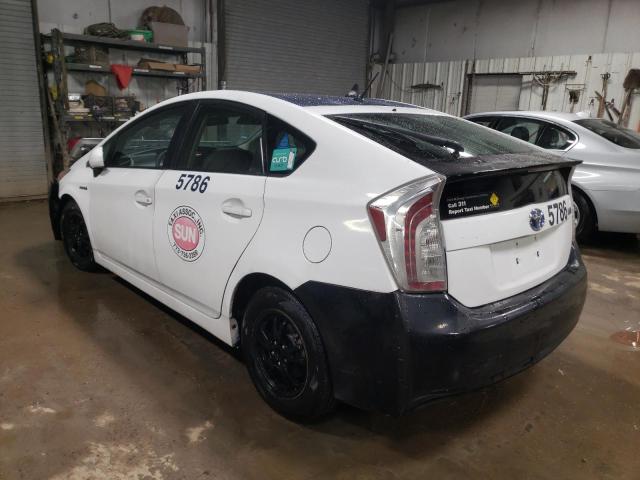 Photo 2 from auction – 2013 TOYOTA PRIUS with VIN JTDKN3DU9D0341265